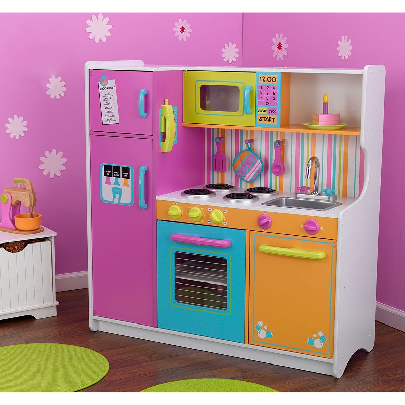 UPC 706943531006 product image for KidKraft Deluxe Big & Bright Kitchen Playset, Multi | upcitemdb.com