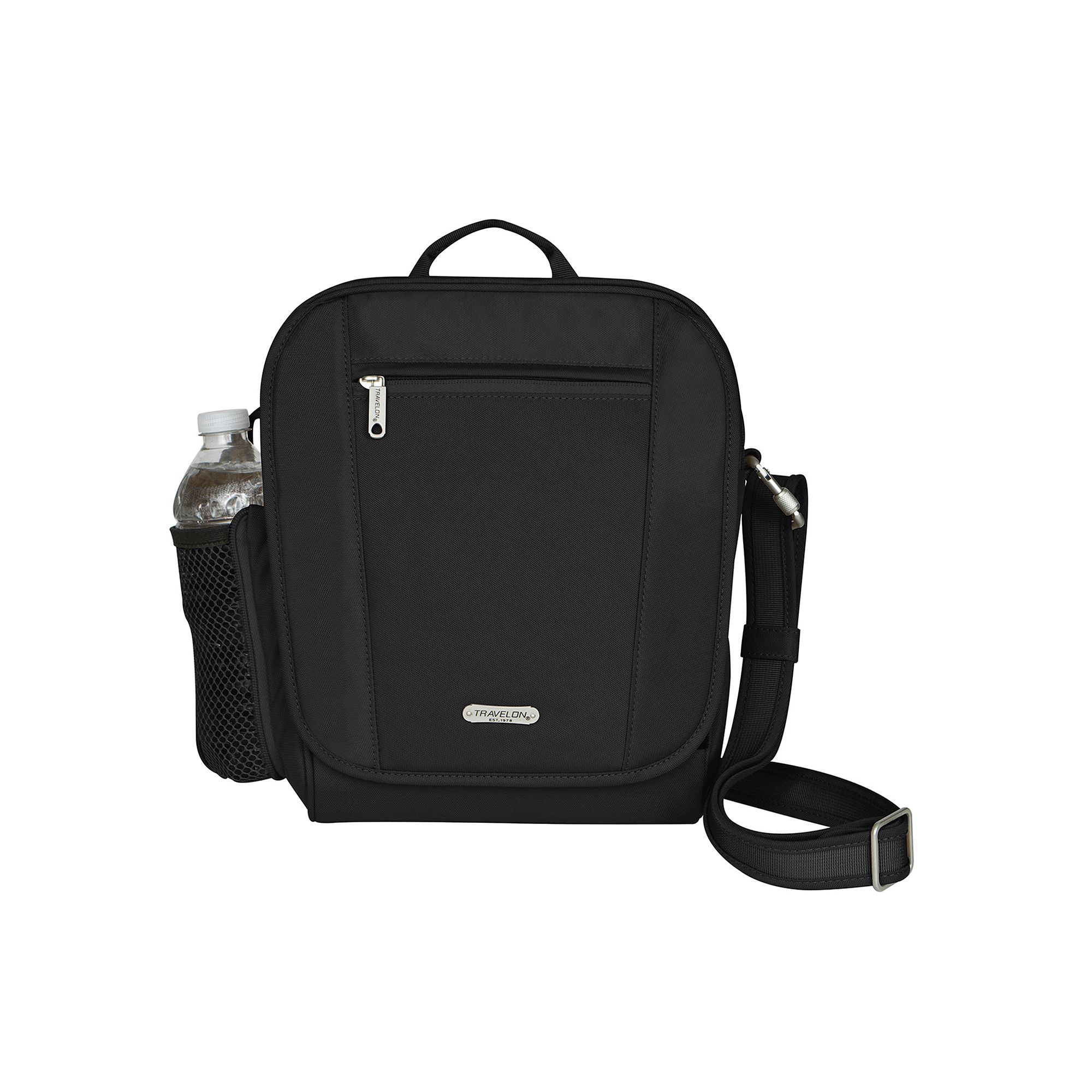 Travelon Anti-Theft & Side Pocket Tour Bag, Black