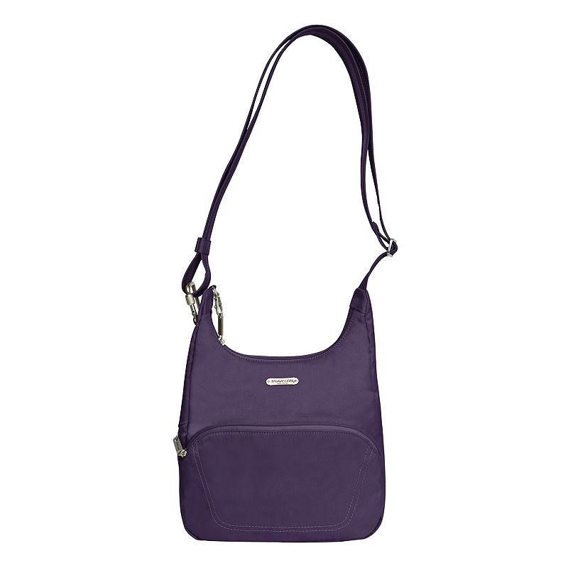 Travelon Anti-Theft Messenger Bag (42457), Purple