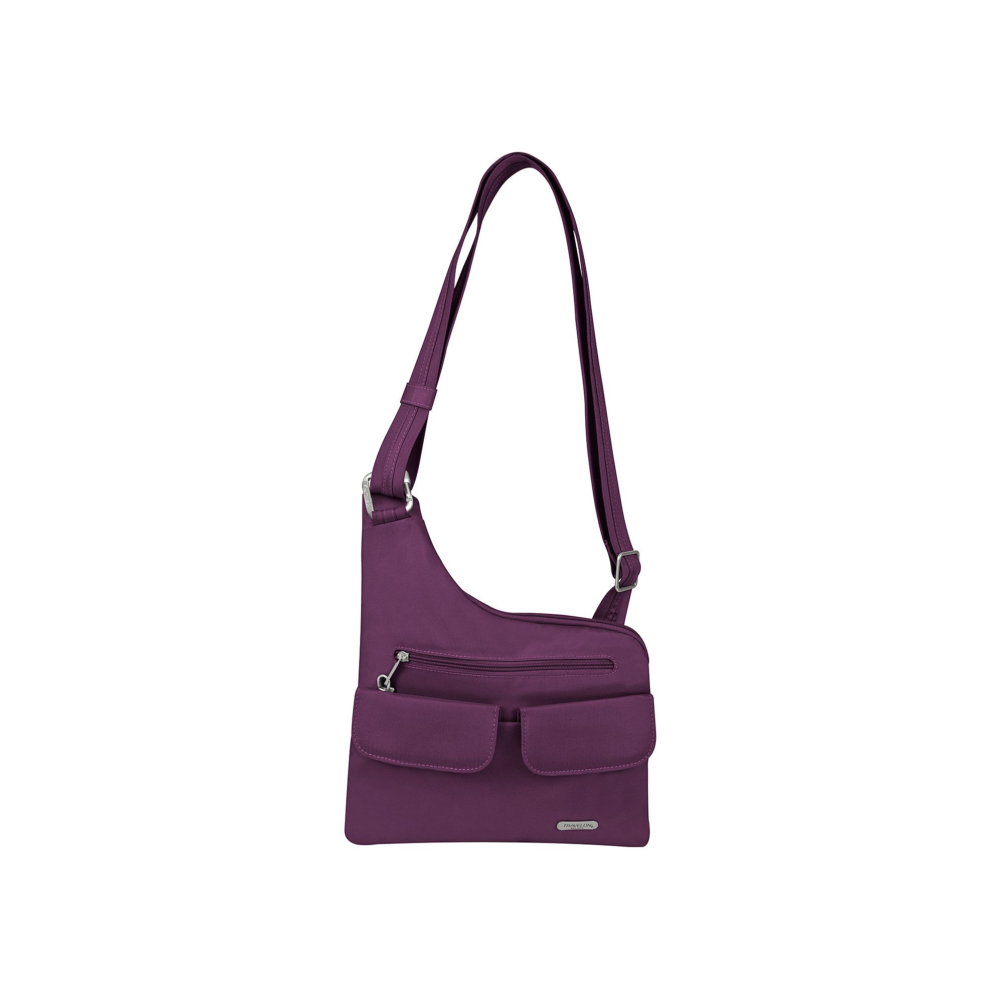 Travelon Anti-Theft Crossbody Bag, Purple