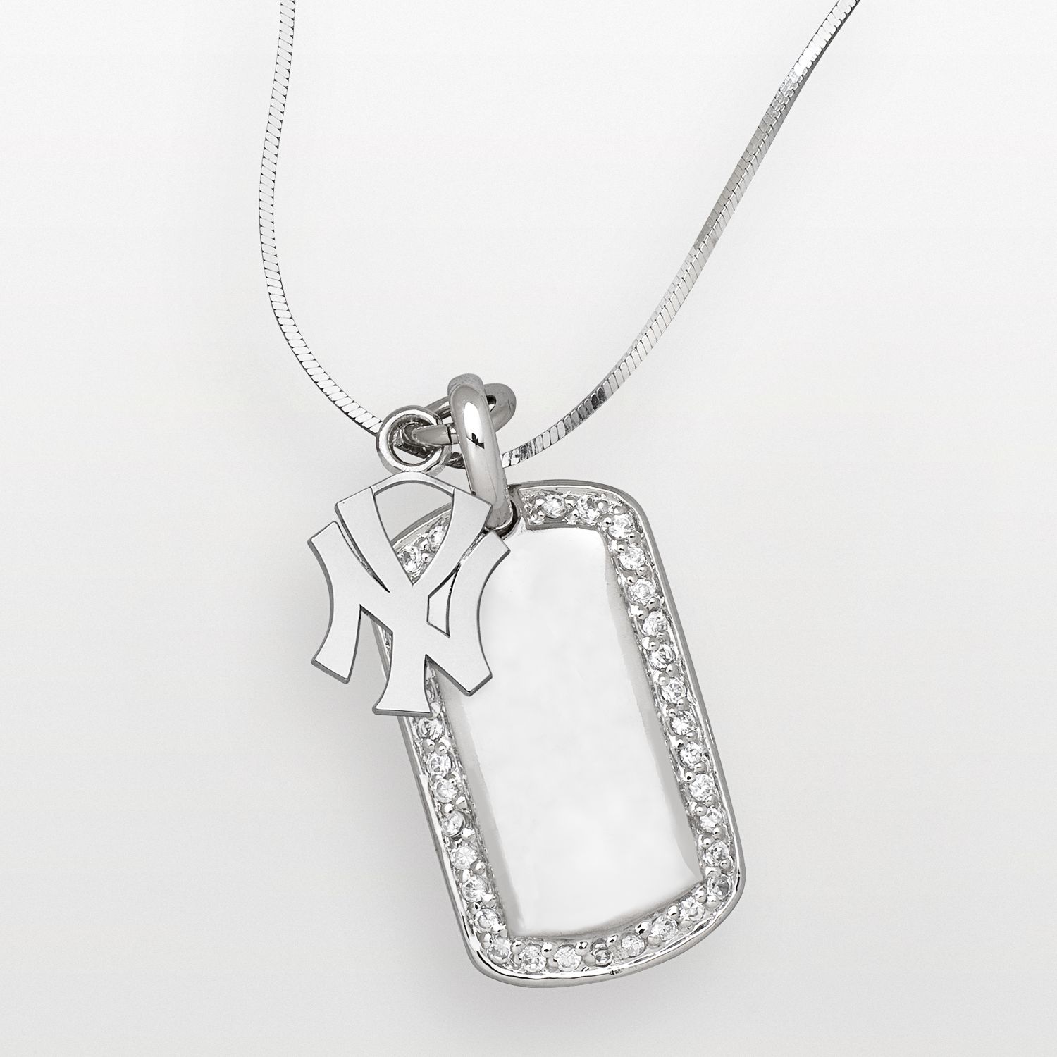 yankees dog tag