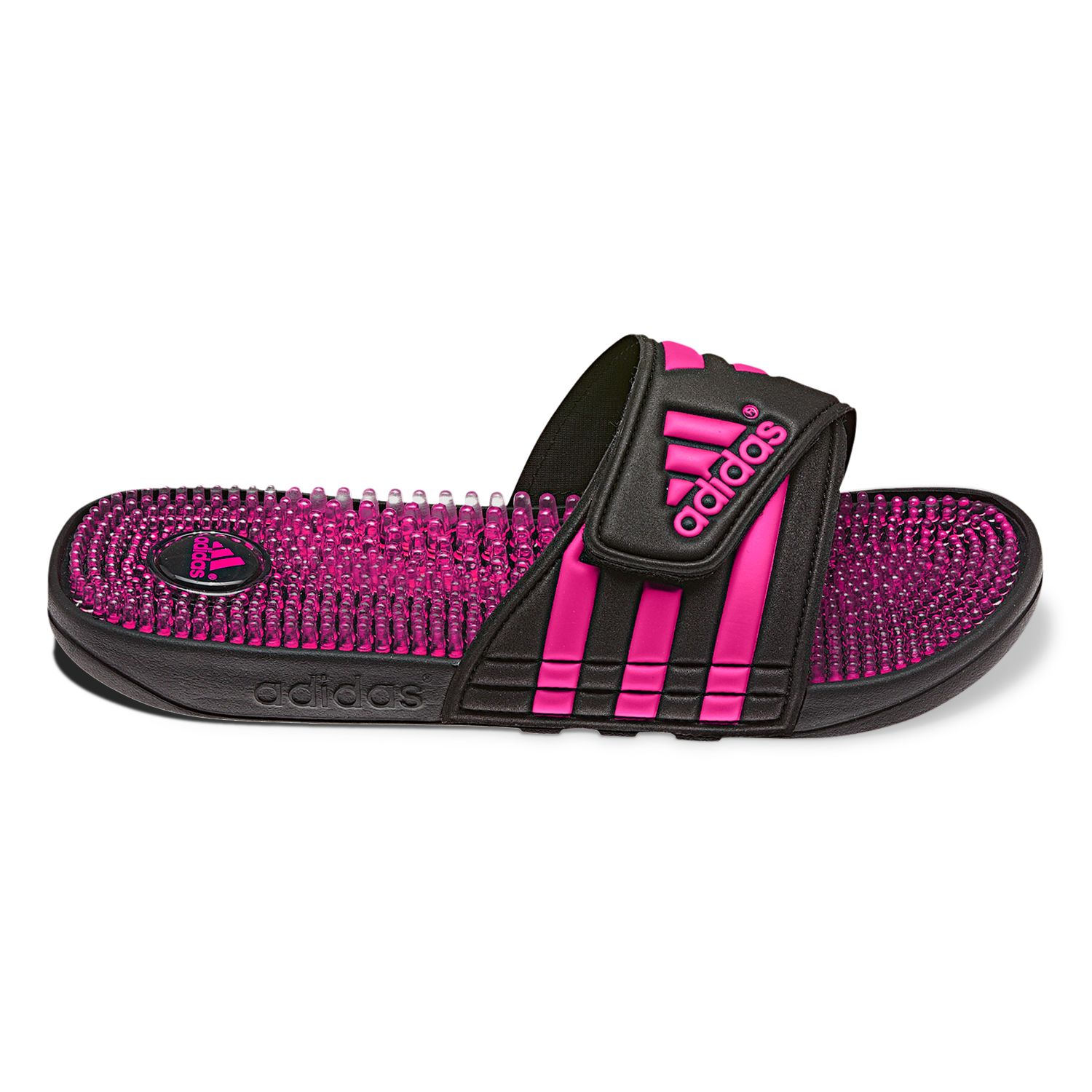 pink adidas adissage sandals