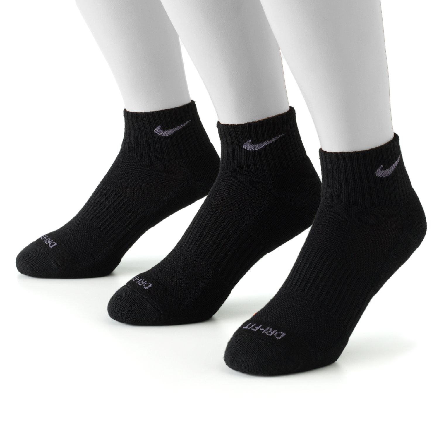Men's Nike 3-pk. Dri-FIT Quarter Socks
