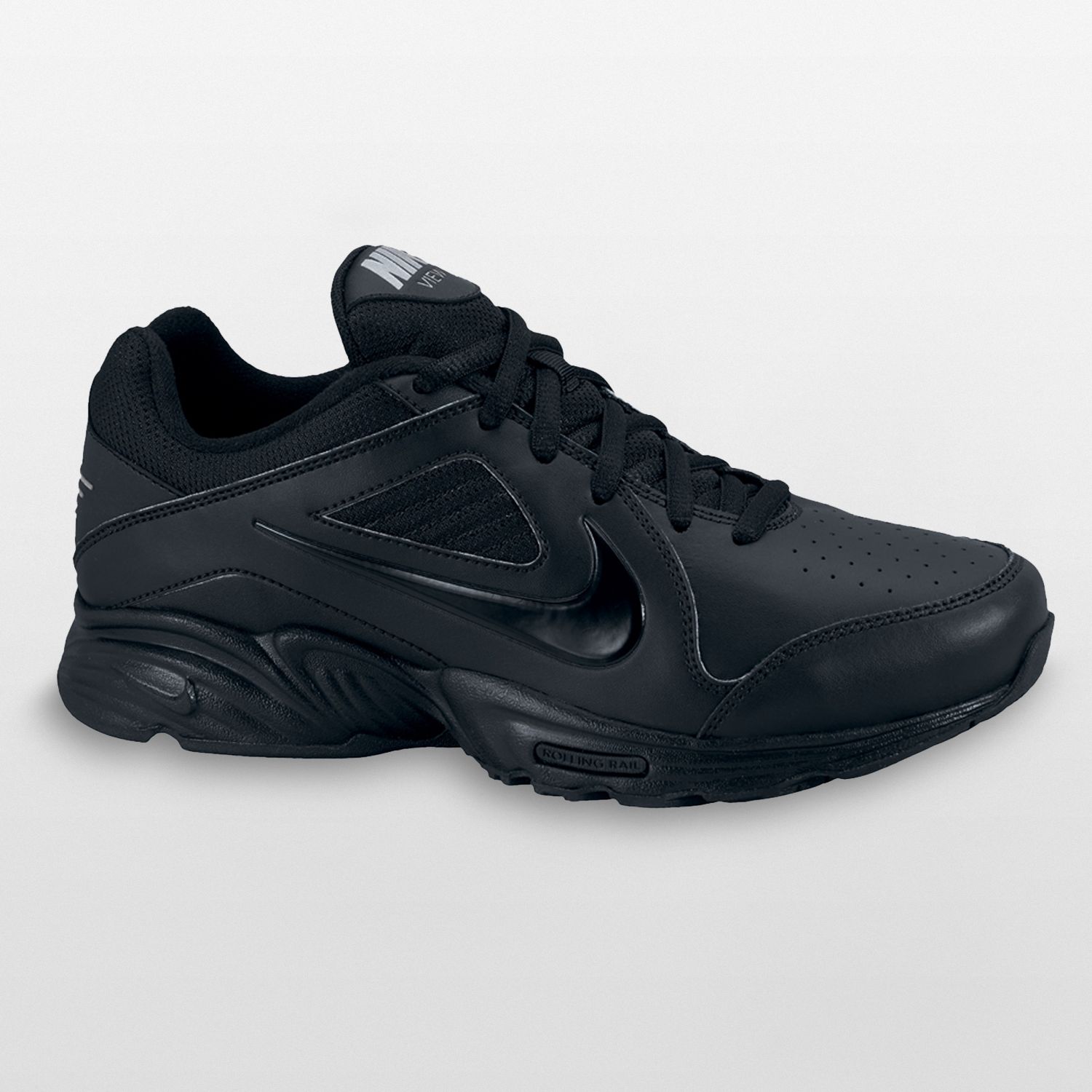 all black nike walking shoes