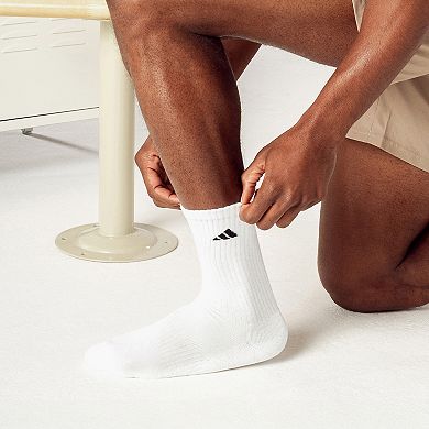 Men's adidas 6-pack Athletic Cushioned Crew Socks