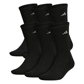 Men's adidas 6-pack Athletic Cushioned Crew Socks