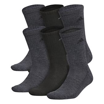Men's adidas 6-pack Athletic Cushioned Crew Socks
