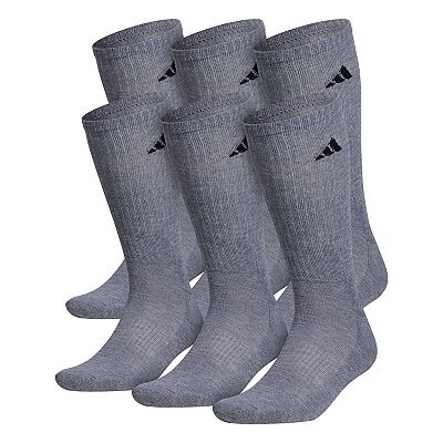 Men's adidas 6-pack Athletic Cushioned Crew Socks
