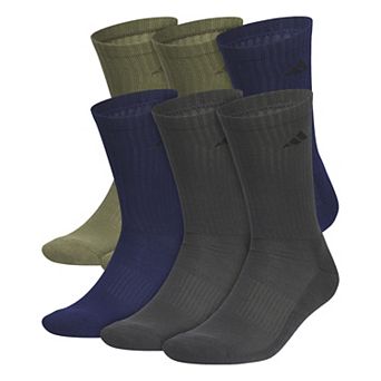 Men's adidas 6-pack Athletic Cushioned Crew Socks