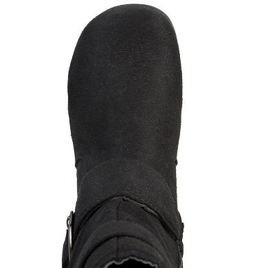 Journee Katty Girls' Midcalf Boots