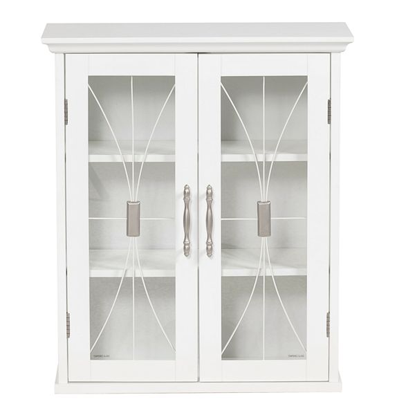 Elegant Home Fashions Rose Wall Cabinet