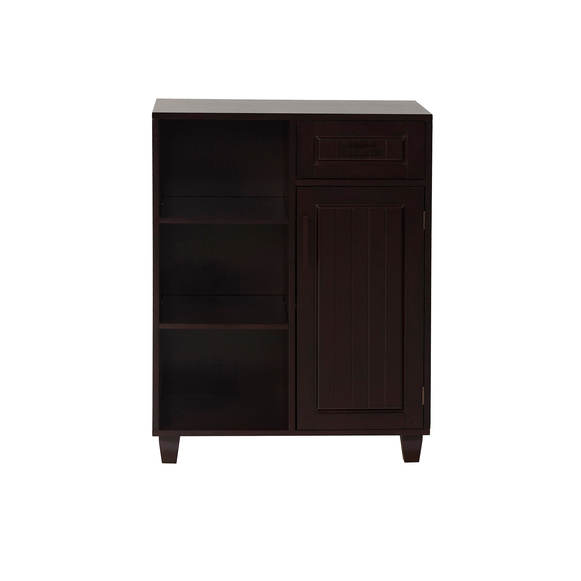 Elegant Home Fashions Katrina Floor Cabinet, Brown