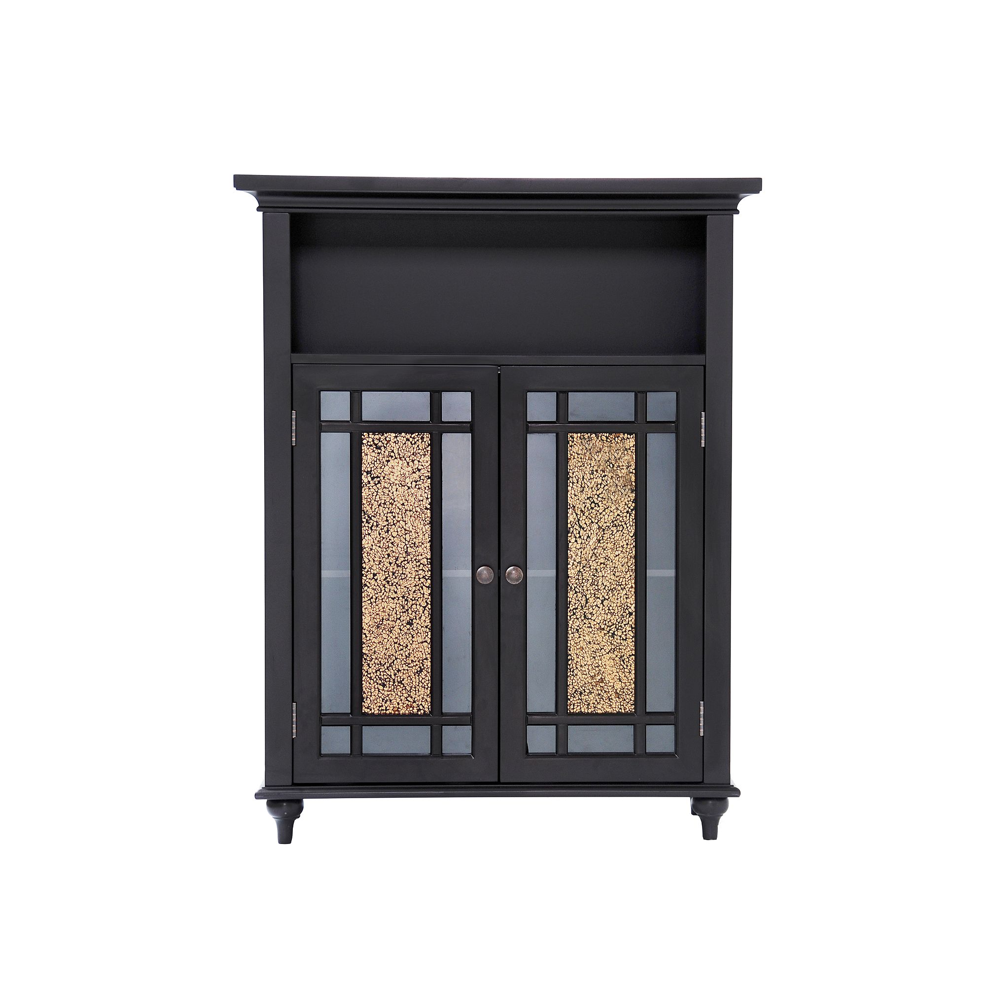 Elegant Home Fashions Windham Floor Cabinet, Brown