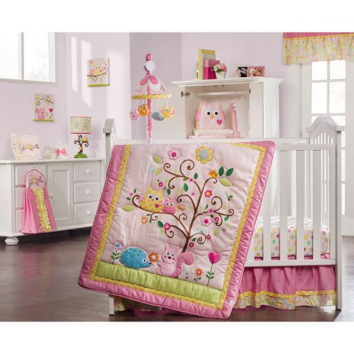 Kids Line 8 Pc Dena Happi Tree Crib Set