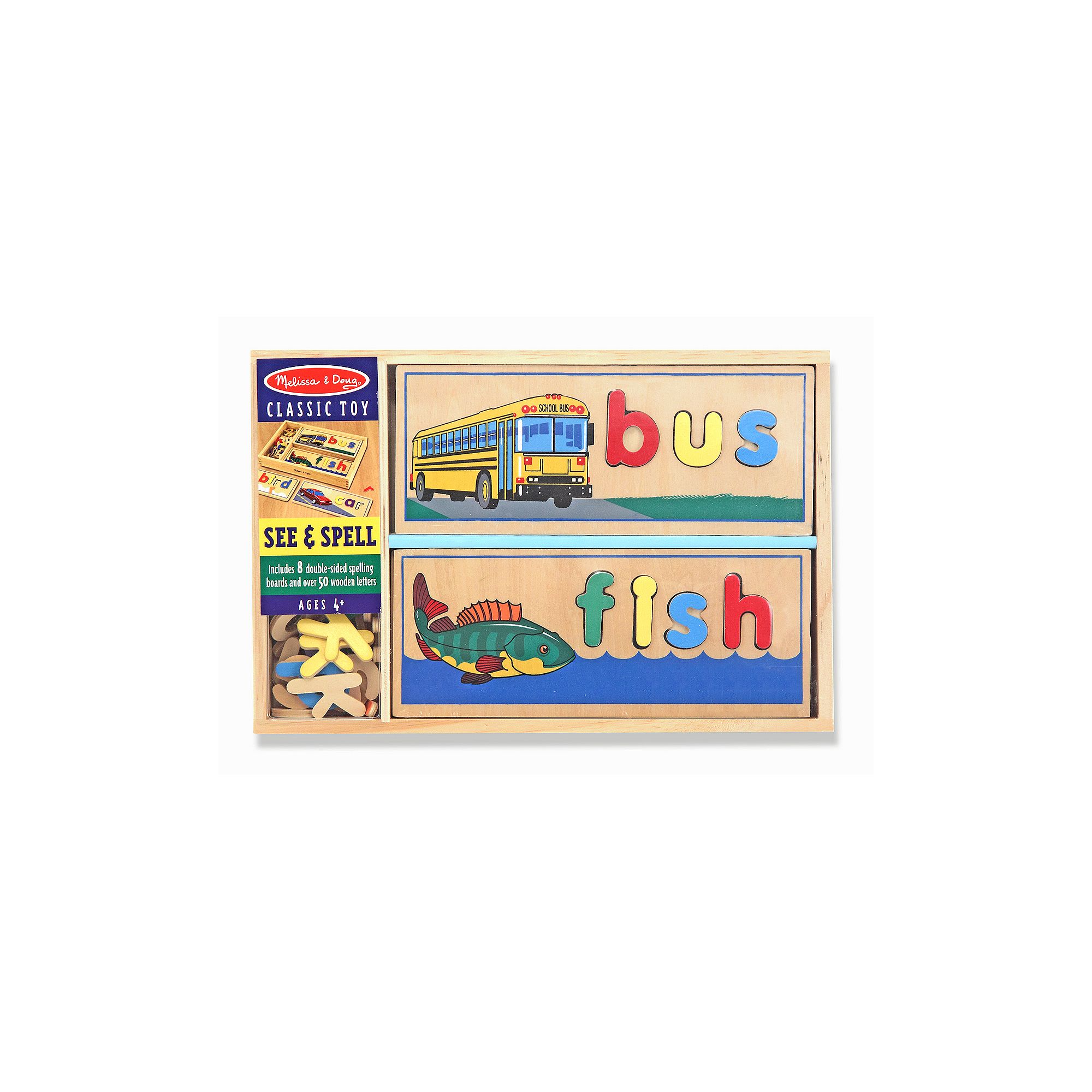 Melissa & Doug See & Spell, Multicolor