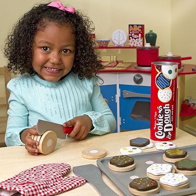 Melissa & Doug Wooden Slice & Bake Cookie Set