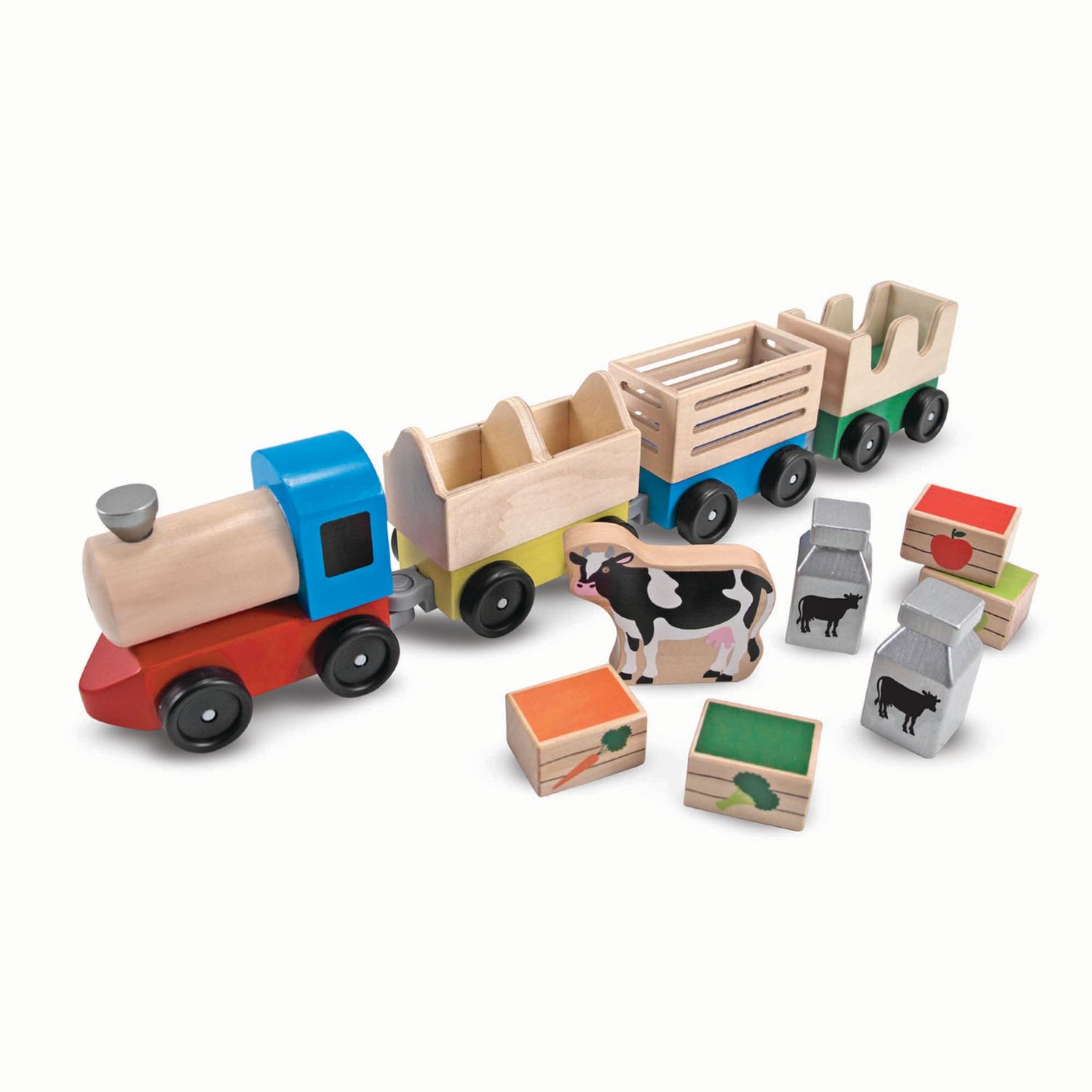 melissa & doug block train