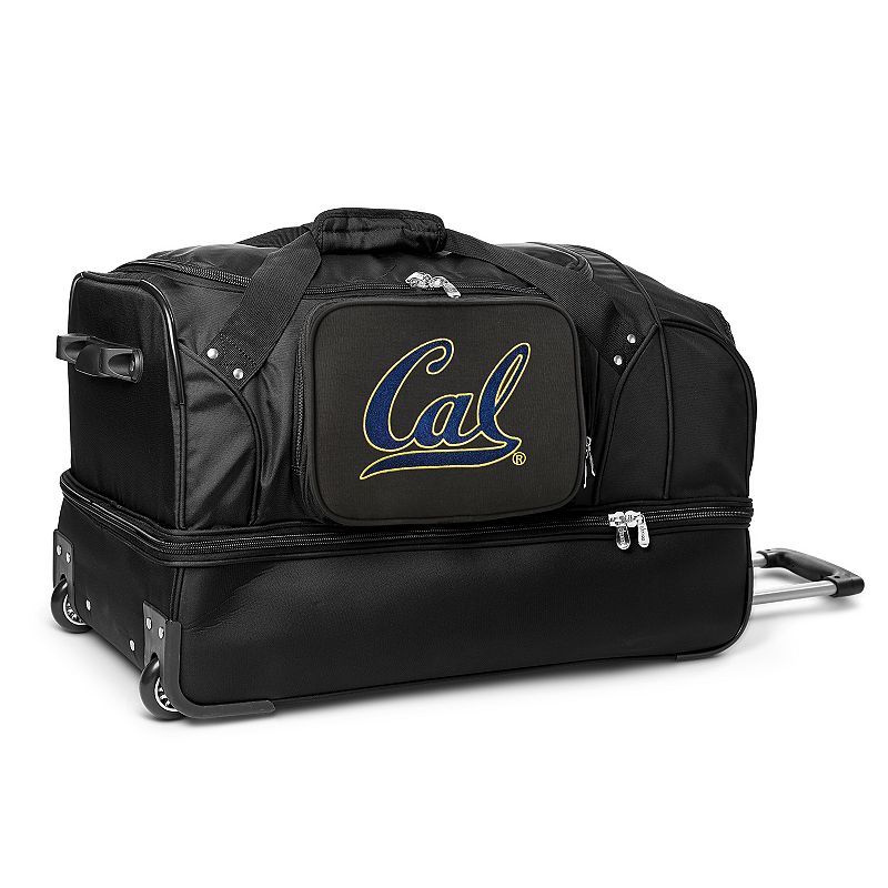 Cal Golden Bears 27-Inch Rolling Duffel Bag, Black