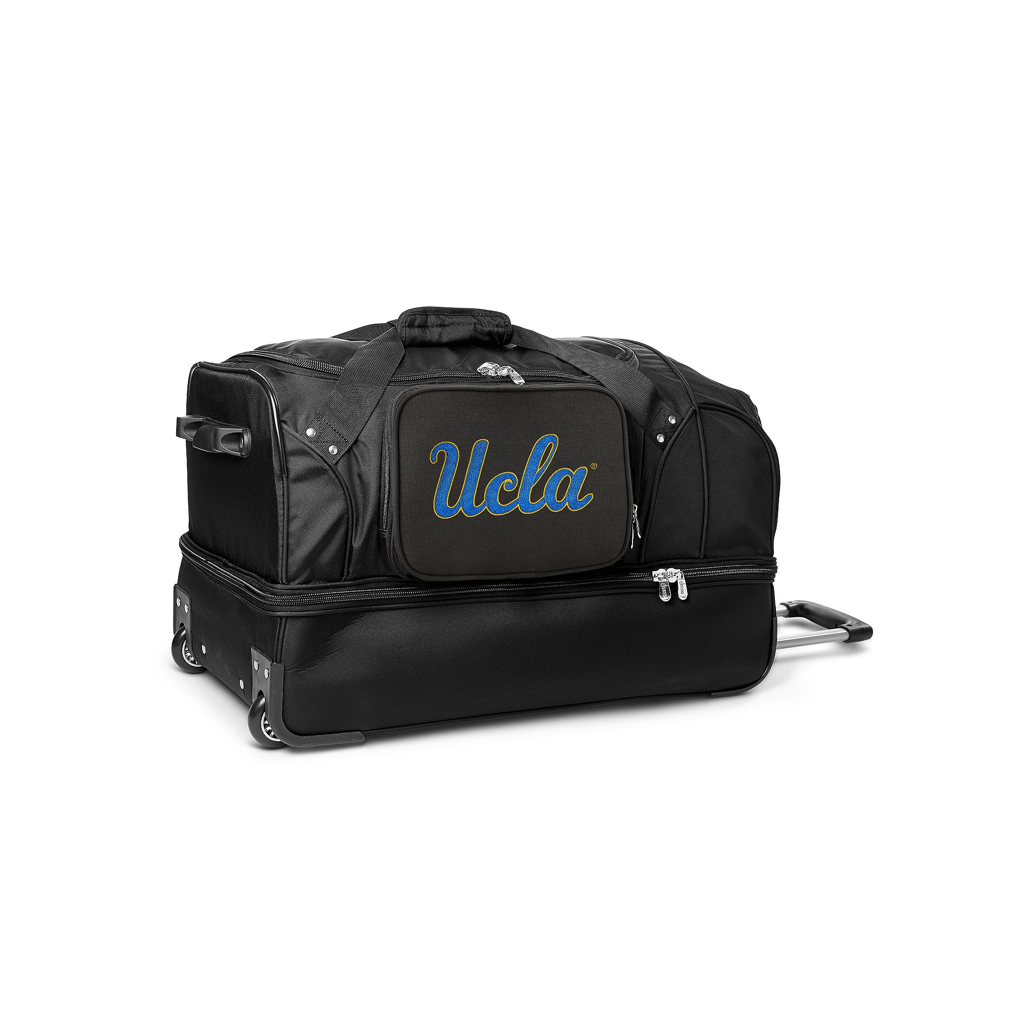 UCLA Bruins 27-Inch Rolling Duffel Bag, Black