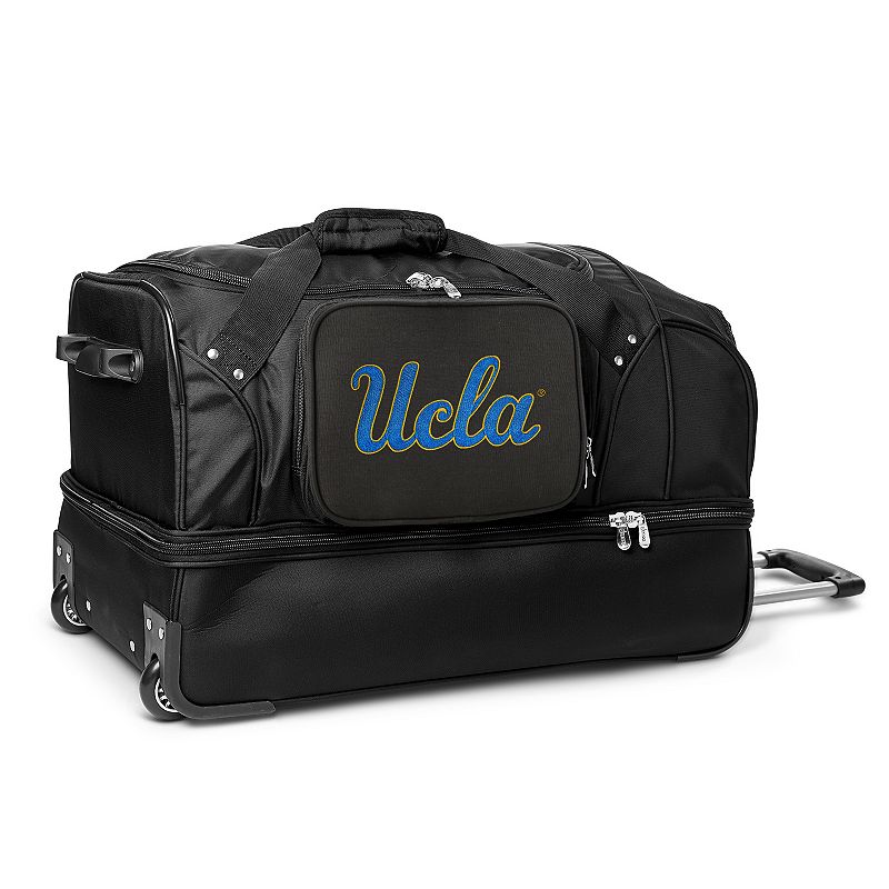 UCLA Bruins 27-Inch Rolling Duffel Bag, Black