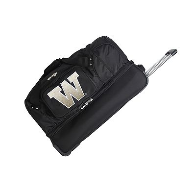 Washington Huskies 27-Inch Rolling Duffel Bag