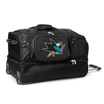 San Jose Sharks 27-Inch Rolling Duffel Bag