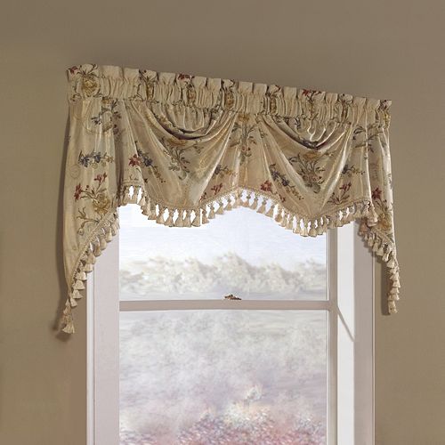 United Curtain Co. Jewel Austrian Valance - 30'' x 108''