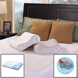 ComforPedic Beautyrest Gel Memory Foam Contour Pillow - Standard