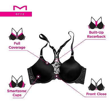 Maidenform One Fab Fit Full Coverage Lace Racerback Bra 07112