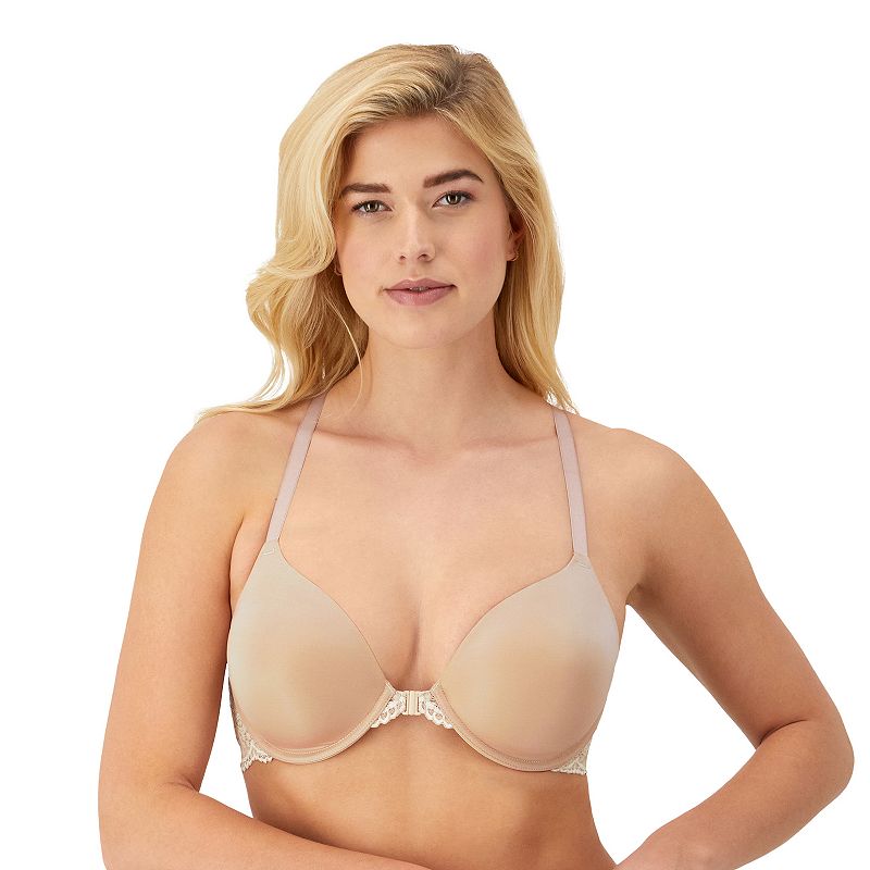 Maidenform® One Fab Fit® Full Coverage Lace Racerback Bra 07112, Women's, Size: 40 C, Brown Pearl