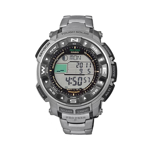 Casio protrek clearance atomic solar