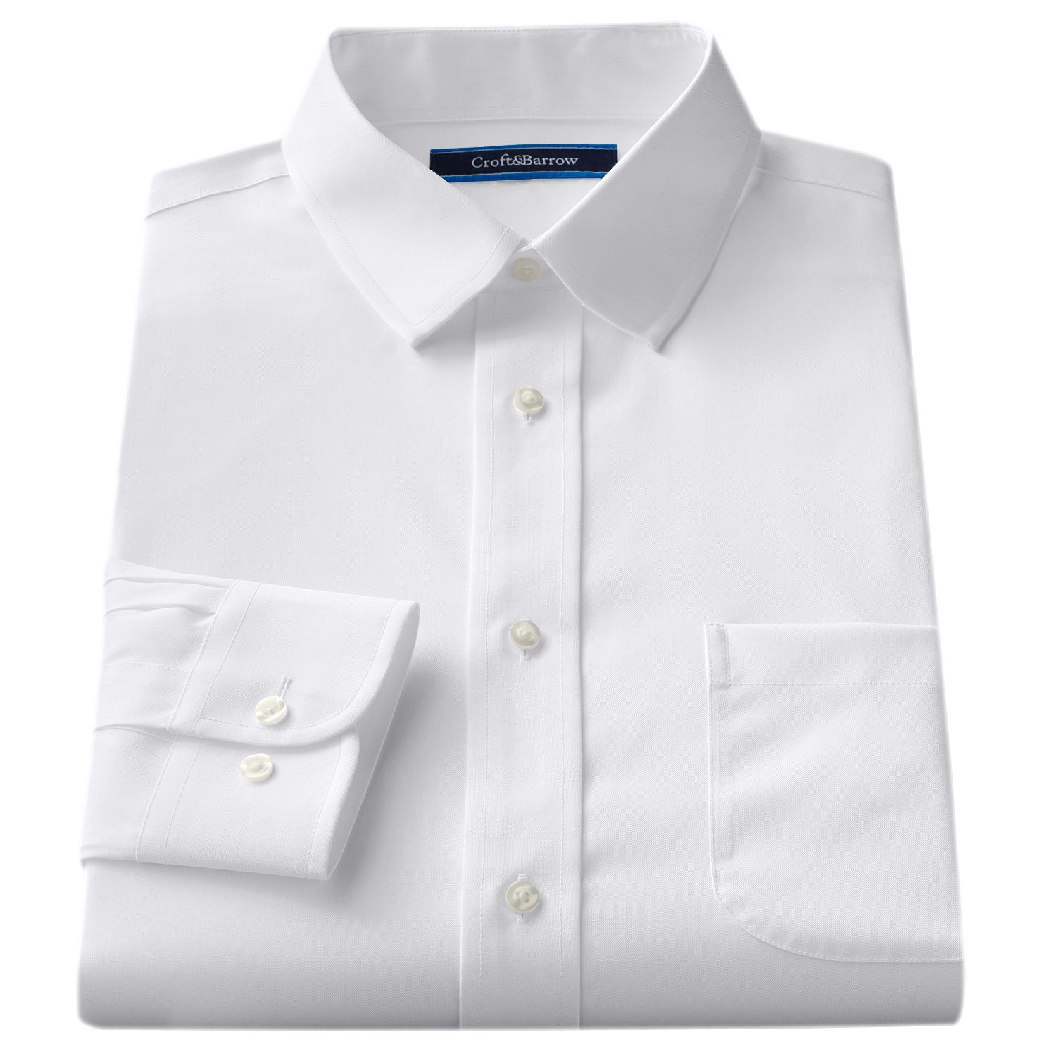 men's no iron white dress shirts