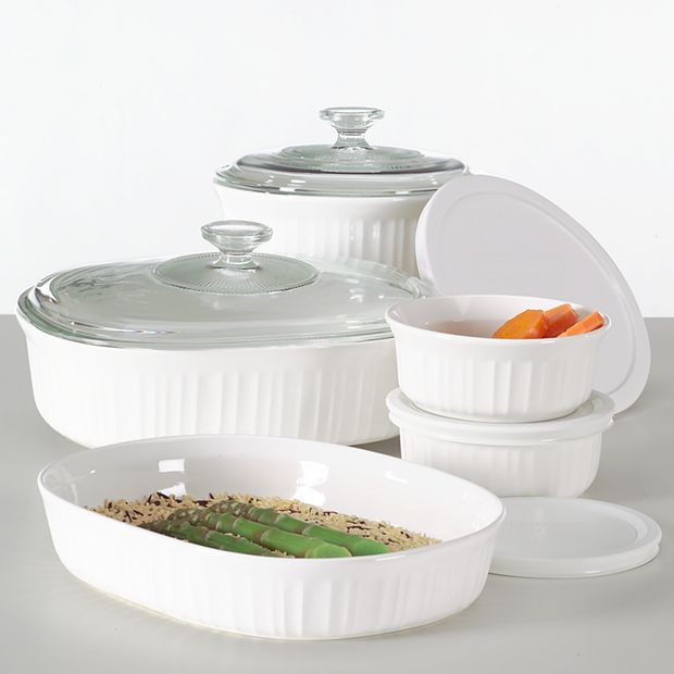 French White 10 Piece Bakeware Set, Created for Macy's