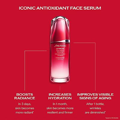 美容液 SHISEIDO ULTIMUNE Power Infusing Serum 5 Shiseido Ultimune Power Infusing Anti-Aging Serum & Refill