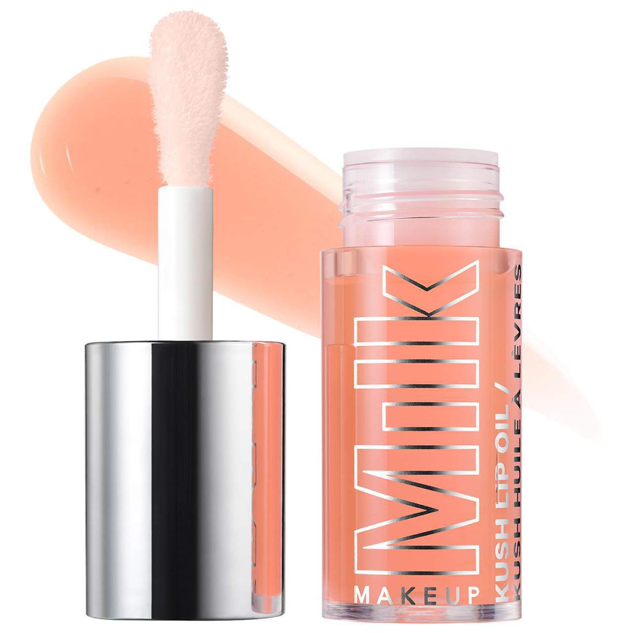 【未使用】MilkMAKEUP KUSH LIP OIL/ PINK MAGIC KUSH Sheer Hydrating Lip Oil | Milk Makeup