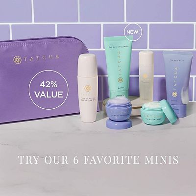 Purchases Tatcha skincare bundle