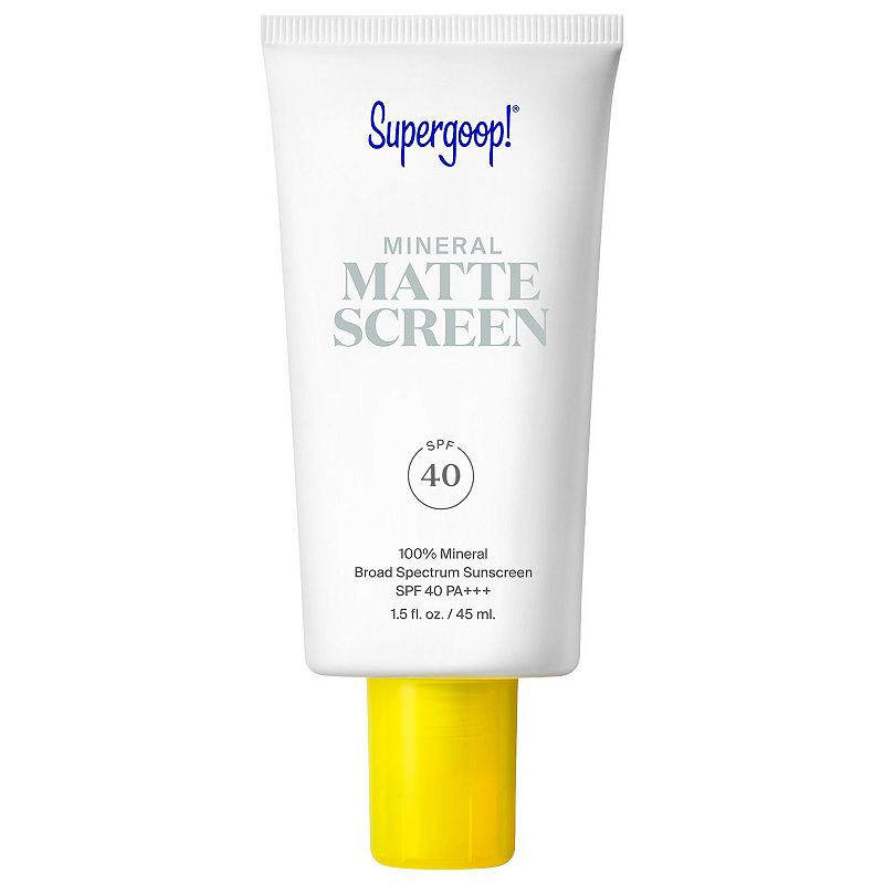 Supergoop! 100% Mineral Mattescreen Sunscreen SPF 40, Size: 1.5 Oz, None