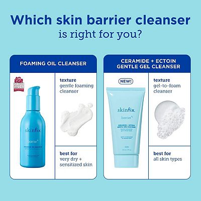 Skinfix barrier+ Ceramide Ectoin Hydrating Gentle Gel Cleanser