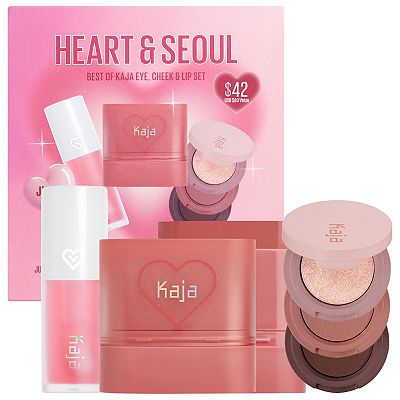 韓国コスメセット Kaja Heart & Seoul Eye, Cheek and Lip Set