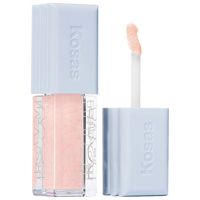 Kosas Wet Lip Oil Plumping Peptide Lip Treatment Gloss Color: Exposed Size: N/A