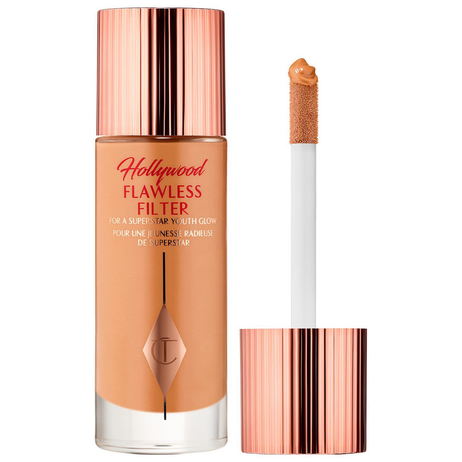 Charlotte Tilbury Hollywood Flawless Filter - 6 Dark Tan (1 OZ)