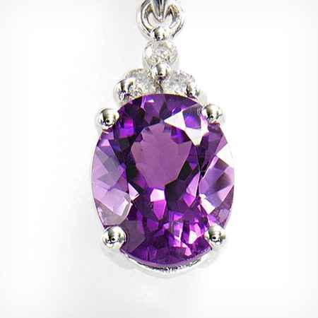 Kohls deals amethyst necklace