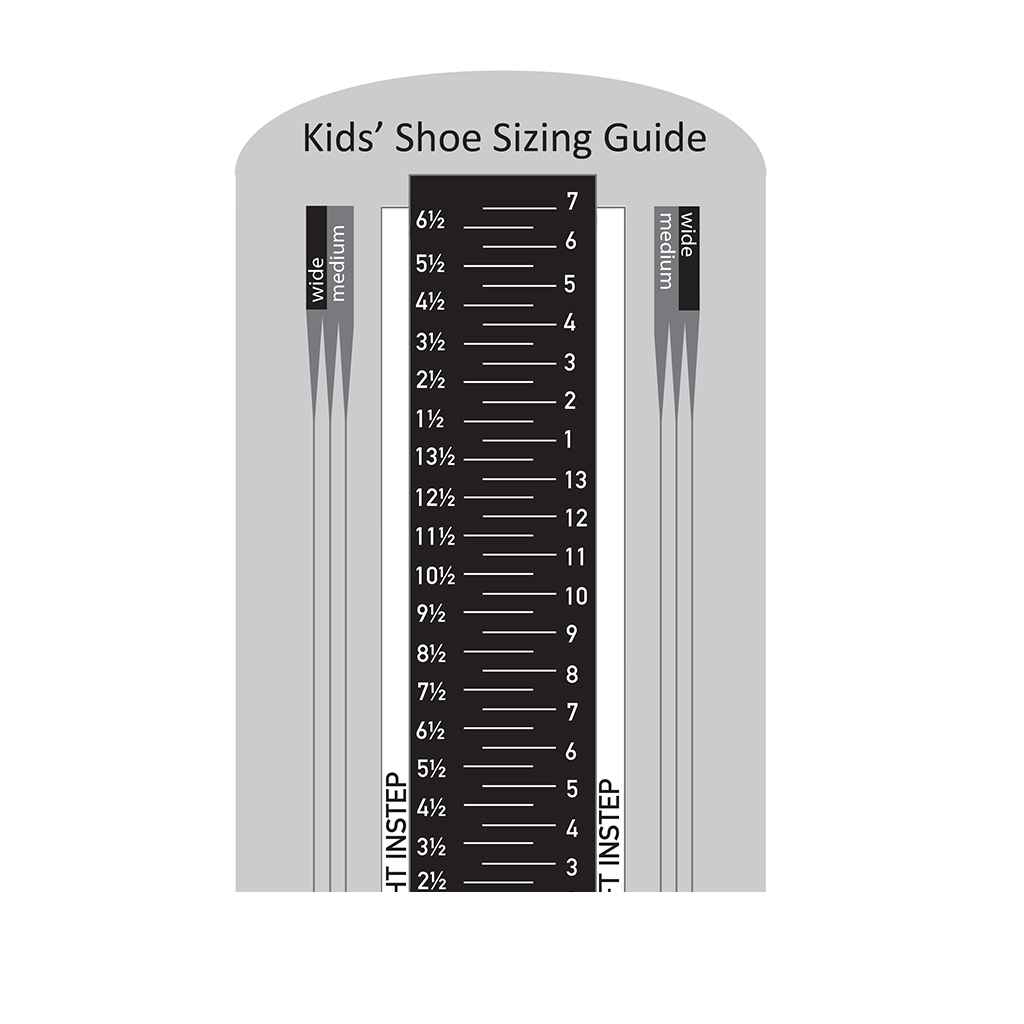 kids size chart shoe printable Shoe Guide: Sizing Shoe & Kohl's Styles