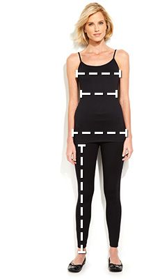 IZOD Women's Size Chart