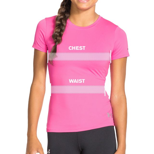 Vrouw les crisis Under Armour Size Chart