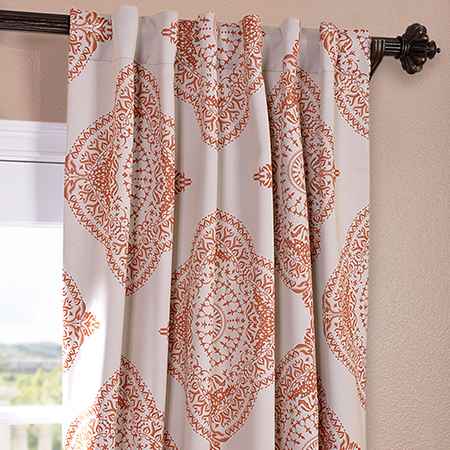 Rod pocket curtains