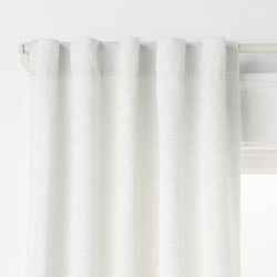 Back tab curtains