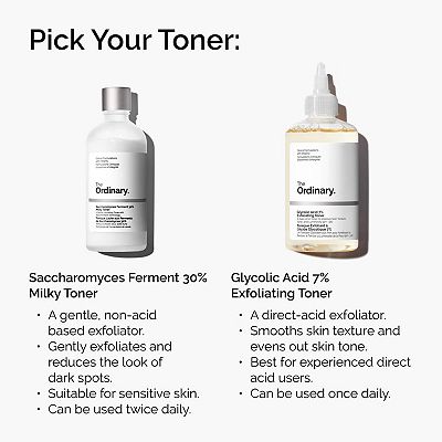 The Ordinary Saccharomyces Ferment 30% Milky Toner for Gentle