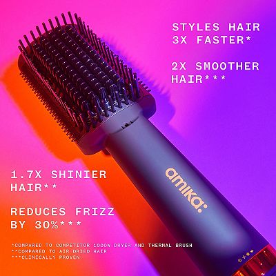 Blowdryer Brush Blow Dry Brush Amika Amika Double Agent 2-in-1