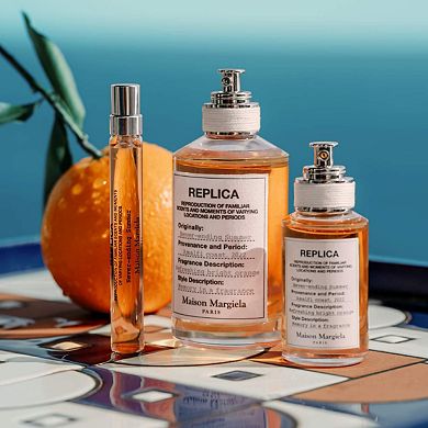 Maison Margiela 'REPLICA' Never-ending Summer Eau de Toilette with Orange and Spritz Accord